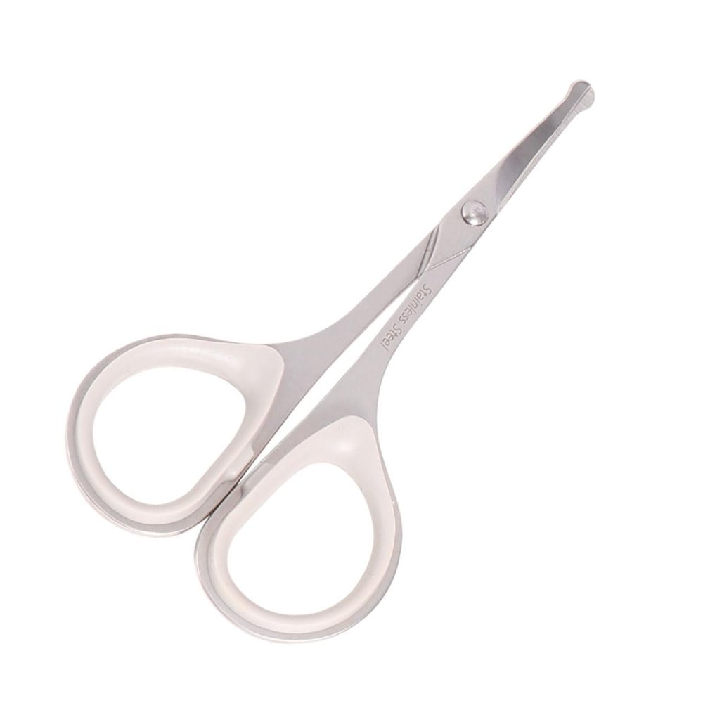 VINTORKY 3pcs Stainless Steel Eyebrow and Nose Hair Scissors Set Precision Trimmer for Men and Women for Grooming and Beauty Care