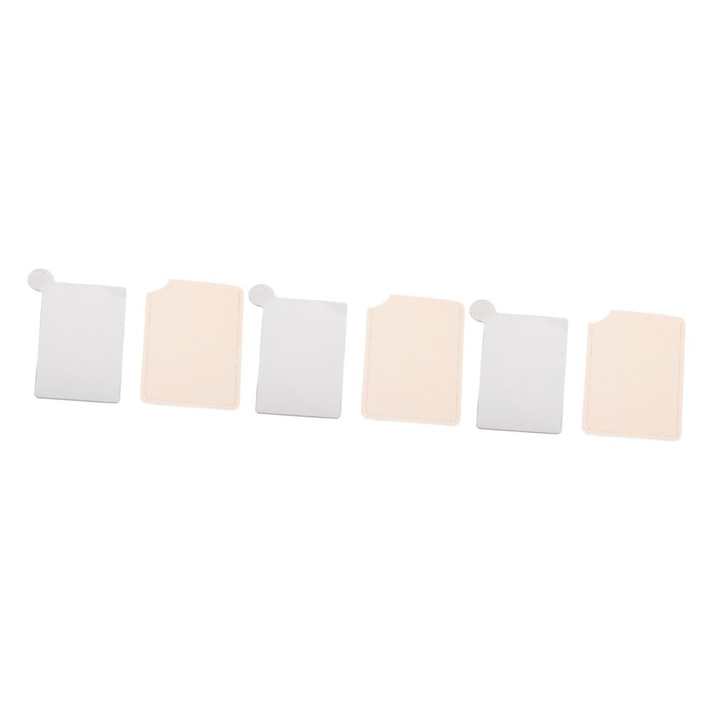 BIUDECO 3pcs Makeup Mixing Palette Foundation Palette Blending Tray Storage Holder for Makeup Artists Colors