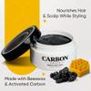 Carbon Craft Men's Hair Wax Cream, 3.5 oz/100g (3.5 oz, Temporary colors black) view 2