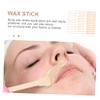 OHPHCALL 150pcs Body Hair Wax Applicators Women's Hair Wax Rods for Smooth Face Body Hair Removal view 3