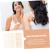 OHPHCALL 150pcs Body Hair Wax Applicators Women's Hair Wax Rods for Smooth Face Body Hair Removal view 4