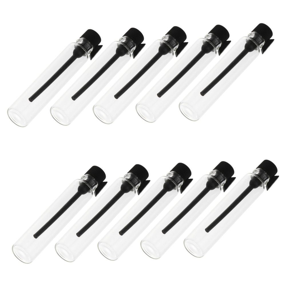 50 Pack 2ml Mini Glass Essential Oil Bottles for Samples
