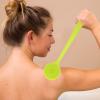 IWOWHERO Long Handle Bath Brush for Adults Comfortable Shower Back Scrubber with Massage Function for Home and Travel Practical Bathing Accessory for Relaxation view 3