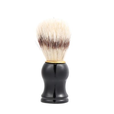 IWOWHERO 1pc Men's Shaving Brush Soft Boar Bristle Beard Brush for Daily Grooming Comfortable Handle Personal Care and Male Charm