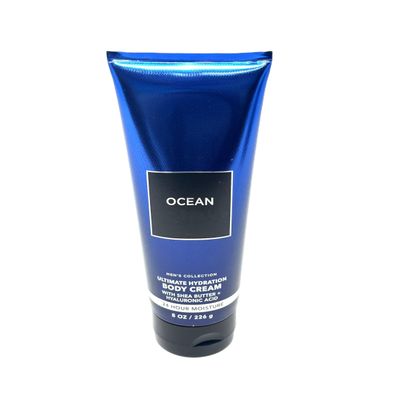 Bath and Body Ultimate Hydration Body Cream For Men's With Shea butter 8 FL OZ (8 FL OZ, Ocean)