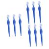 VINTORKY 9pcs Stainless Steel Eyebrow Razors for Women Benefit Brow Portable Beauty Makeup Tools Razor Blades Included view 1