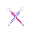 VINTORKY 9pcs Stainless Steel Eyebrow Razors for Women Benefit Brow Portable Beauty Makeup Tools Razor Blades Included view 2