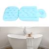 Full Body Bath Pillow Cushion Tub Support Relaxing Neck Headrest Bathroom Comfortable Soothing Experience (Light Blue) view 2