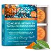 MAREE Kojic Acid Soap & Scrub - Brightening Kojic Acid and Turmeric Soap for Dark Spot and Hyperpigmentation - Dark Spot Remover for Face & Body Wash - Acido Kojico Cream Bar Soaps view 1