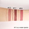 HHLTOH 2-in-1 Brown Lip Liner & Lipstick Set Kit for Women, Matte Lips Kit with Lip Liner Lip Stains Long Lasting Waterproof 24 Hour Lipstick and Lip Liners Combo Lipliners Pencil Set 11 view 4