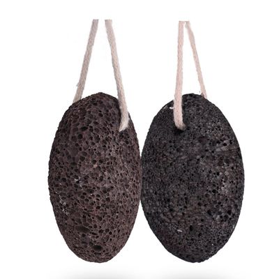 FOMIYES 2pcs Lava Stone Foot Washboard Natural Pumice Stone Callus Remover for Feet Hands Elbows and Heels
