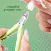 Comfortable Grip Cuticle Trimmer Fashion Manicure Instrument Stainless Steel Full Jaw Coverage For Nails Grooming view 4