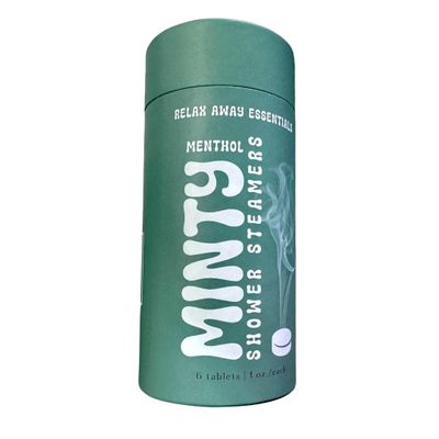 Minty Shower Steamers 6 Pack, Menthol Aromatherapy
