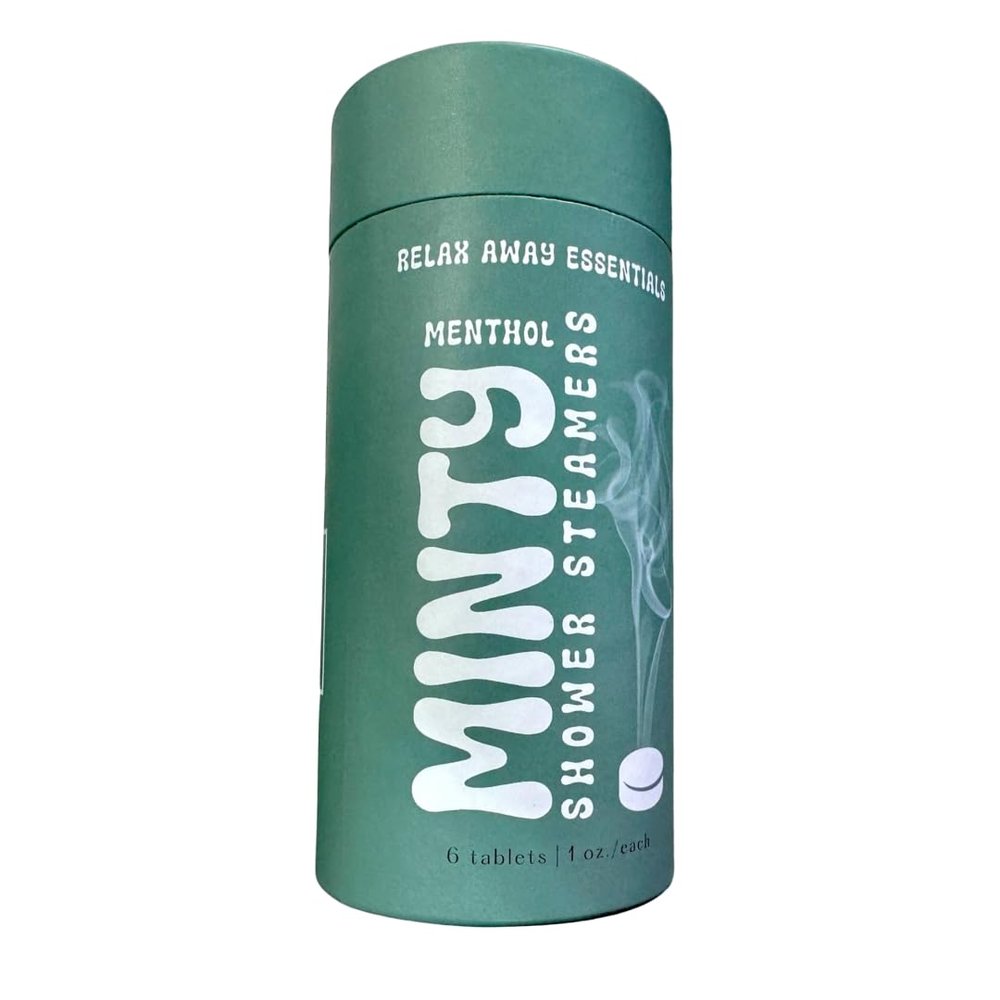 Minty Shower Steamers 6 Pack, Menthol Aromatherapy