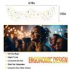 10 Pcs Christmas Face Glitter Speckles Patches, 5 Styles Winter Xmas Glitter Freckles Face Tattoo, Gold Sparkle Freckles Makeup Face Decoration (Set 1) view 2