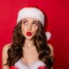 10 Pcs Christmas Face Glitter Speckles Patches, 5 Styles Winter Xmas Glitter Freckles Face Tattoo, Gold Sparkle Freckles Makeup Face Decoration (Set 1) view 4
