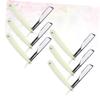 VINTORKY 6pcs Manual Beard Razor Holder Classic Barber Shaving Tool for Men Safe and Comfortable Eyebrow Shaver White Blades Not Included view 4