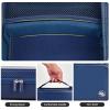 Boobowl Barber Accessories Bag for Clippers and Supplies, Mens Hair Trimmers Box, Portable Clipper Storage Holder for Hair Cutting, Guard Grooming Kit and Barbers Supplies (Bag Only)- Dark Blue view 3