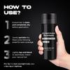 Real Hair Fibers Powder for Thinning Hair  Magic Mix by Extravagant Techniques  Hair Building Fibers for Men & Women  Sweatproof, Windproof, Quick-Dry, No Flake  40g Hair Thickener. view 4