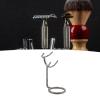 Brrnoo Beard Trimmer Holder Rack, Shaving Brush Stand Stainless Steel Beard Trimmer Metal Rack for Brush and Beard Trimmer view 4