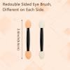 150PCS Eyeshadow Applicators, Disposable Double Sided Makeup Applicator for Women Girls, 6.2cm Eyeshadow Sponge Brush view 2