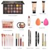 All in One Makeup Kit for Teen Girls - Gift Set with Eyeshadow, Lipsticks, Eyebrow Pencil & Cosmetic Brush view 2