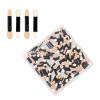 120PCS Eyeshadow Applicators with Organizer, Disposable Eyeshadow Sponge Brush Double-Sided, Multi-Purpose Makeup Tool view 1