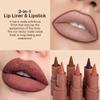 AMY'S DIARY Matte Crayon Lip Liner Lipstick Makeup, Precision Tip Matte Lip Crayon, Longwear Up To 24Hrs,Matt Lip Liner Make Up Smudge-Proof Lip Contour Waterproof for Women (Caramel Brulee, Regular) view 4