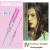 Rayyl 20G Catheter Piercing Needles - 50Pcs Piercing Needles Catheter Needles Disposable for Ear Nose Belly Lip Tongue Cartilage Piercing Needles Supplies view 3