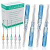 Catheter Piercing Needles - Rayyl 50Pcs Piercing Needles Mixed 22 Gauge IV Catheter Piercing Needles Disposable for Ear Nose Lip Tongue Belly Piercing Kit Piercing Supplies (22G-50pcs) view 1