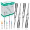 Catheter Piercing Needles - Rayyl 50Pcs Piercing Needles Mixed 16 Gauge IV Catheter Piercing Needles Disposable for Ear Nose Lip Tongue Belly Piercing Kit Piercing Supplies (16G-50pcs) view 1