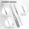 Catheter Piercing Needles - Rayyl 50Pcs Piercing Needles Mixed 16 Gauge IV Catheter Piercing Needles Disposable for Ear Nose Lip Tongue Belly Piercing Kit Piercing Supplies (16G-50pcs) view 2