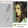 Catheter Piercing Needles - Rayyl 50Pcs Piercing Needles Mixed 16 Gauge IV Catheter Piercing Needles Disposable for Ear Nose Lip Tongue Belly Piercing Kit Piercing Supplies (16G-50pcs) view 3