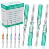 Rayyl IV Catheter Needles - 50Pcs Piercing Needles 18 Gauge IV Catheter Needles Disposable for Ear Nose Lip Tongue Belly Piercing Supplies Piercing Kit (18G-50pcs) view 1