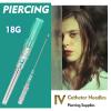 Rayyl IV Catheter Needles - 50Pcs Piercing Needles 18 Gauge IV Catheter Needles Disposable for Ear Nose Lip Tongue Belly Piercing Supplies Piercing Kit (18G-50pcs) view 3