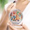 MNVTSKOP Periodic Table of Elements Printed Portable Makeup Mirror Travel Folding Mini Pocket Mirror Double Sided Cosmetic Mirror for Purses with 2 X 1X Magnification view 4