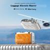R-12 Luggage Electric Shaver,2025 New Men's Portable Mini Electric Shaver-Fully Waterproof Fast Charging Long Battery Life Double-Ring Magnetic Cutter for Home Travel (White) view 2