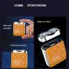 R-12 Luggage Electric Shaver,2025 New Men's Portable Mini Electric Shaver-Fully Waterproof Fast Charging Long Battery Life Double-Ring Magnetic Cutter for Home Travel (White) view 3