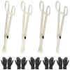 25PCS Piercing Clamps Kit - Usiriy 20PCS Piercing Forceps Disposable Piercing Clamps Septum Forceps and 5 Pairs of Gloves for Lip Navel Tongue Belly Ear Nose Piercing Kit Piercing Tools view 1