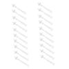 IWOWHERO 60pcs Disposable Nose Wax Sticks Hair Removal Applicators for Nose Hair Waxing Smooth Efficient Gentle Skin for Home Use view 1