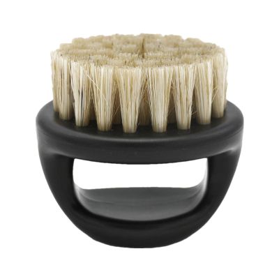 Beard care brush - Comfortable Round Grooming Brush, Portable vikingg Beard Brush with Handle | Facial Hair Styling Tool, Beard styling brush, Wooden Beard Brush suitable for Oil and Balm Application