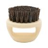 Beard care brush - Comfortable Round Grooming Brush, Portable vikingg Beard Brush with Handle | Facial Hair Styling Tool, Beard styling brush, Wooden Beard Brush suitable for Oil and Balm Application view 1