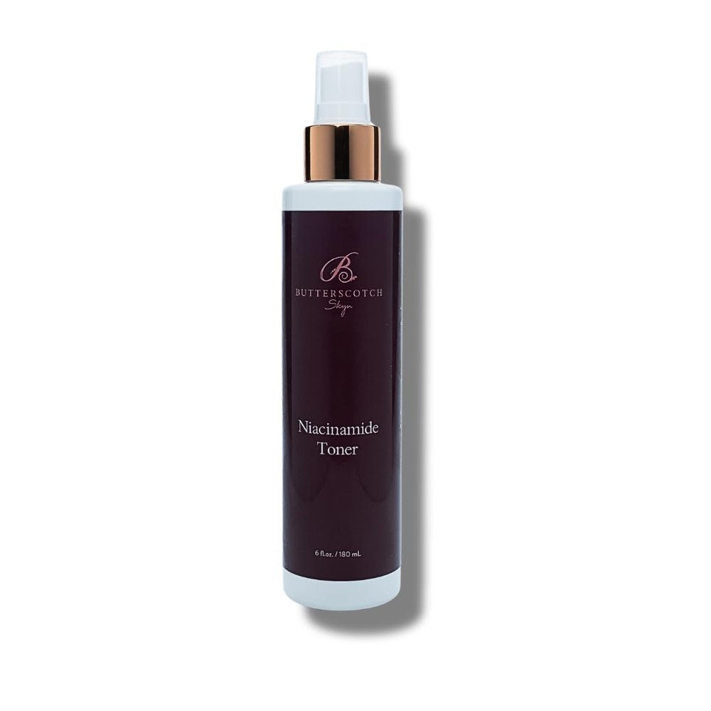 Butterscotch Skyn Niacinamide Toner - Botanical Face Mist with Rosewater, Vitamin B3 and Vitamin C