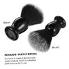IWOWHERO 3pcs Practical Double Color Nylon Beard Brush for Men Soft Bristle Grooming Tool for Shaving Lathering Daily Beard Care Portable Durable Design view 3