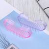 BIUDECO 4pcs Nail Scrub Brush Gentle Hand Cleaning Brushes Random Colors for Nails Hands Feet Handle for Convenient Use view 2