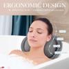 Bath Pillows for Tub Luxury, Bath Pillow for Head and Neck, Fit Bathtub Hot Tub Relaxing Gifts for Women, Comfort 4D Air Mesh Fabric & 6 Non-Slip Suction Cups (Gray) view 2