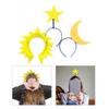 Star Hairbands Photo Booth Props Eye-catching Sun Headbands Party Headpiece Fun Headbands for Music Festivals (sun) view 2