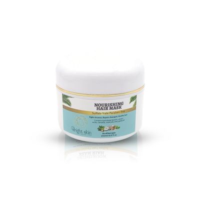 Bright Skin Nourishing Hair Mask - Revitalize & Hydrate Your Locks with Natural Ingredients for Silky