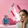 Facial Steamer, Nano Ionic Face Steamer for Facial Deep Cleaning, Pink Hair Steamer Facial Steamer Professional, Facial Steamers for Home Facial Spa. view 3