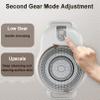 360 Automatic Rota-Tion Wall Mounted Back Scrubber, Electric Back Bath Brush, 2-Speed Adjustment, 18CM Large Brush Head, for Shower, Deep Cleansing view 3